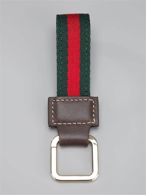 mens gucci key chains|luxury key rings for men.